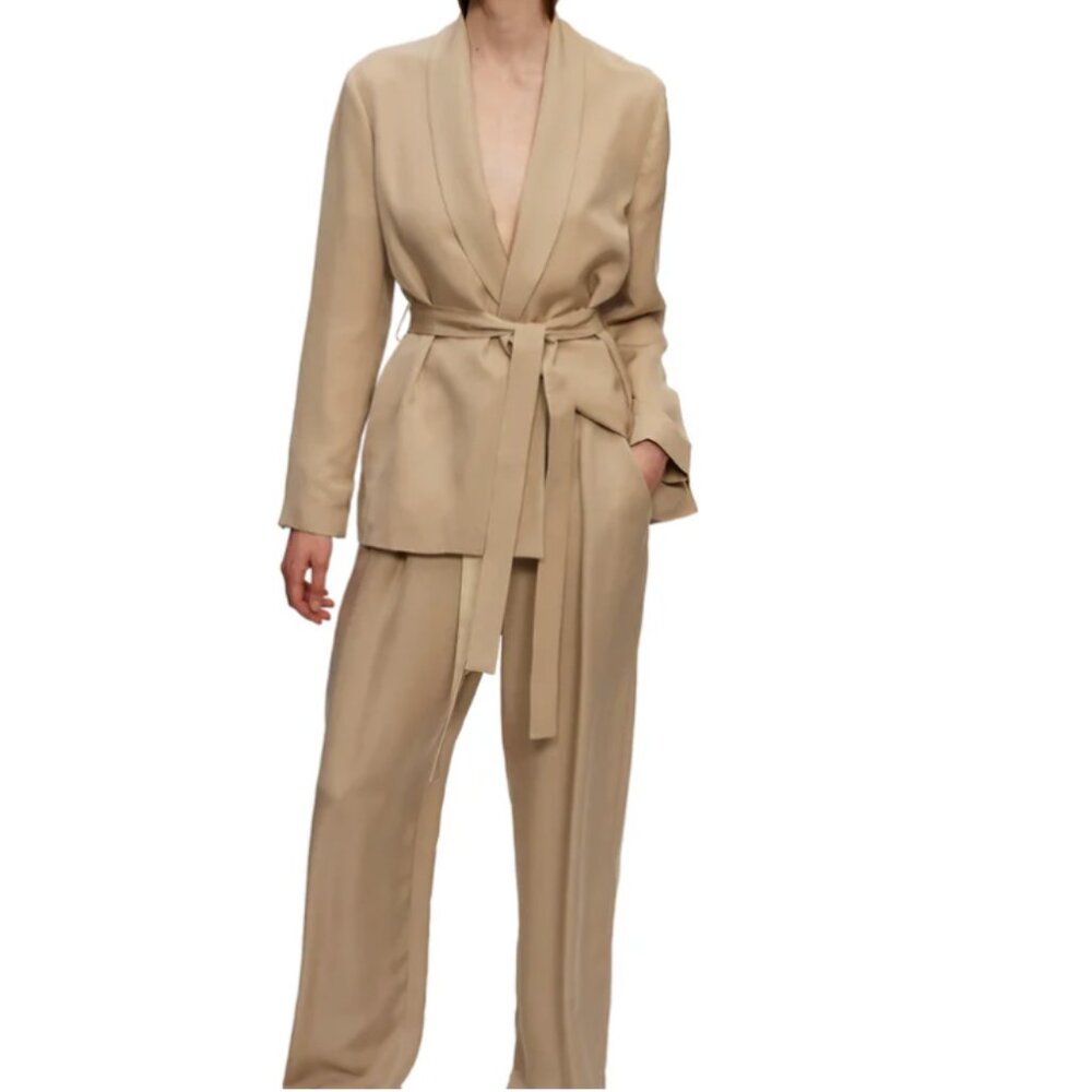 BELTED WRAP BLAZER King & Tuckfield